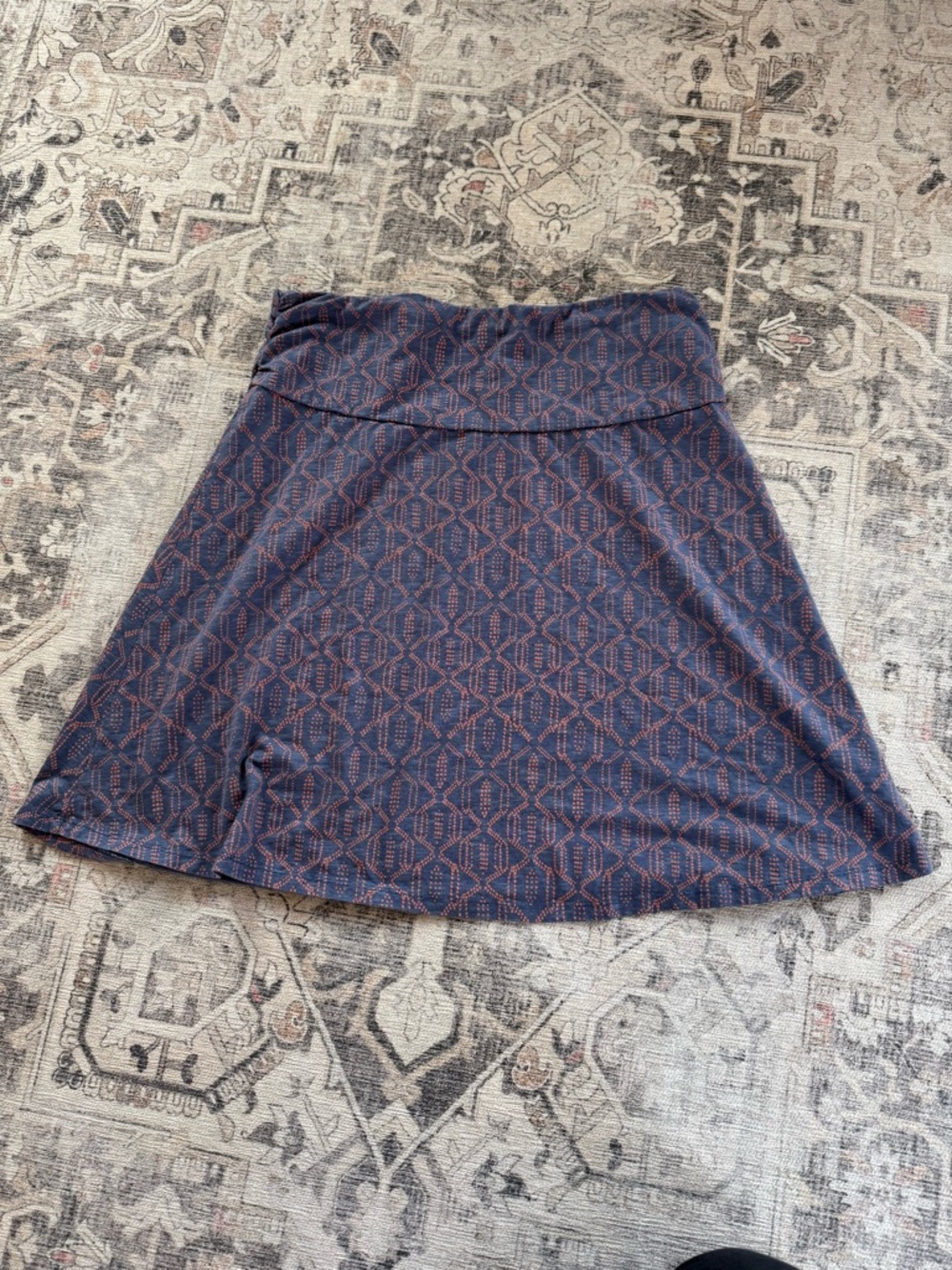 Toad&Co Chaka Organic Cotton Blend Skirt , Size XL